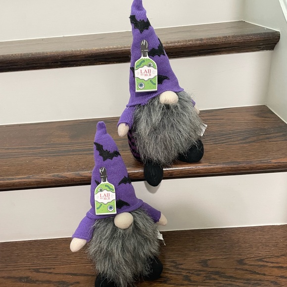 LAB 10.31 HALLOWEEN Purple/BLK Gnomes - Picture 3 of 6